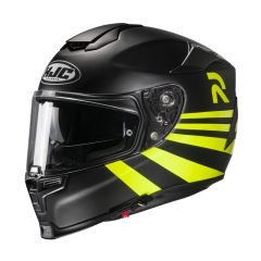 HJC Helmet RPHA 70 Stipe Black/Yellow MC3HSF