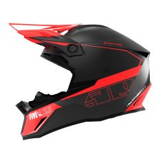 509 Altitude .0 Carbon Fiber 3K Helmet Hi Flow Racing Red