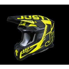Just1 Helmet J-22 F Falcon Titanium/Black/Fluo Yellow