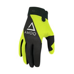AMOQ Airline Mesh Gloves Black-HiVis