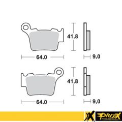 ProX Rear Brake Pad KTM125/150/200/250/300/350/450/525/530 - 37.202302