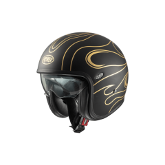 Premier Helmets Vintage FR Gold Chromed BM