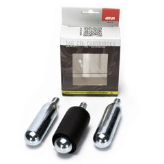 Givi Set of three CO2 cans for the Tubeless Tyres Repair Kit (S450) (S450KIT)