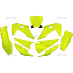 UFO Plastic kit 5-parts Fluo Yellow HVA TC/FC 125-450 19-