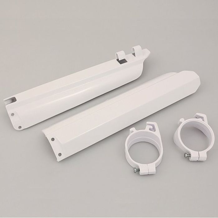 White~ UFO Plastics YA03803-046 Fork Slider Protectors 