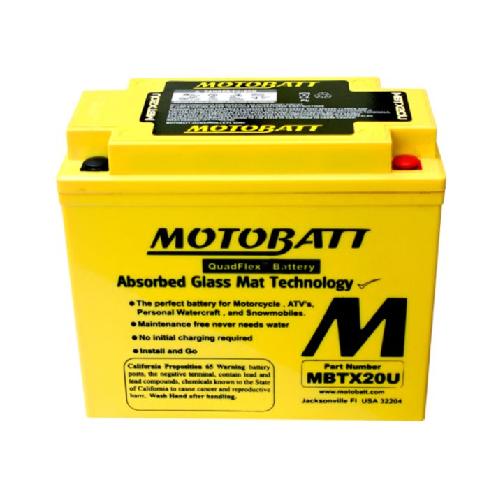 MotoBatt Polaris 600 IQ Touring Motobatt Battery 2008 