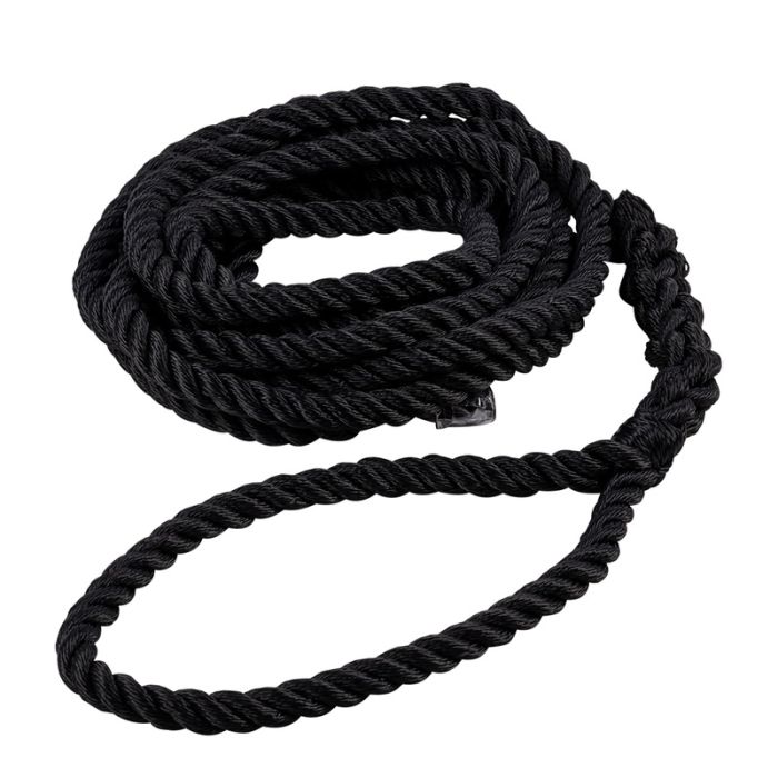 Qvarken Mooring Rope Classic with eye 10mm 10m black